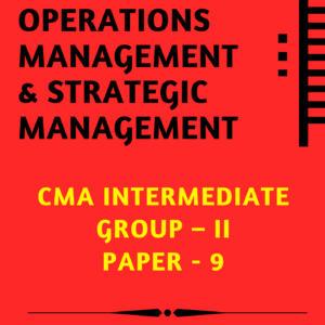 CMA Intermediate OMSM MCQ Compilation